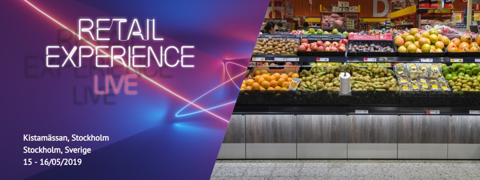 Banner Mässa Retail Experience Live 2019